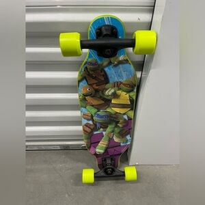 Ninja Turtles Skateboard with Neon Yellow Wheels